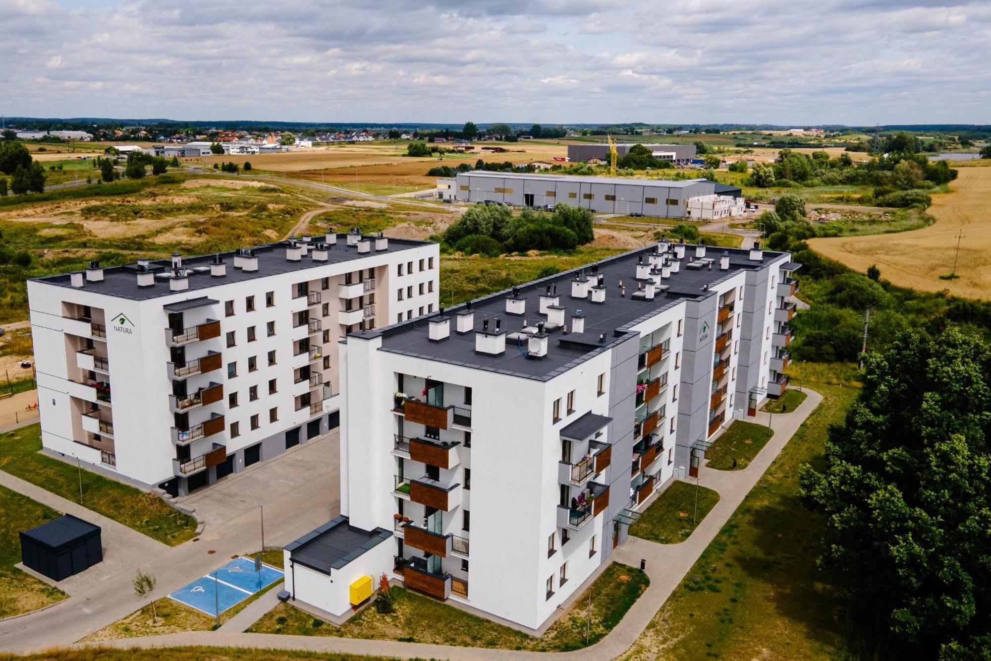 Apartamenty Ilawa - Osiedle Natura ภายนอก รูปภาพ
